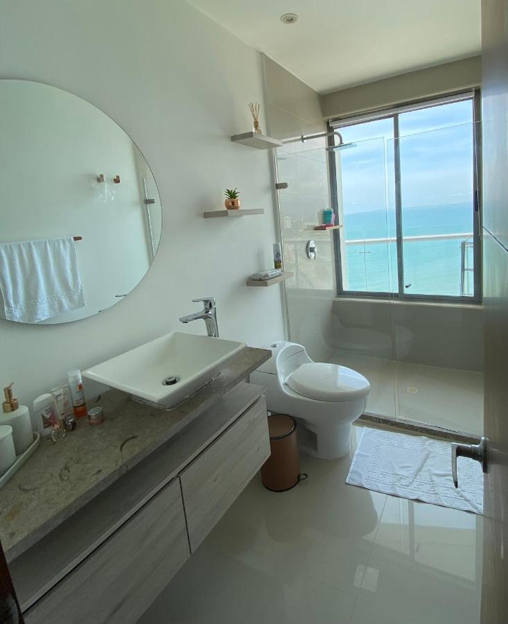 Paraiso Frente Al Mar Caribe En Cartagena. 외부 사진