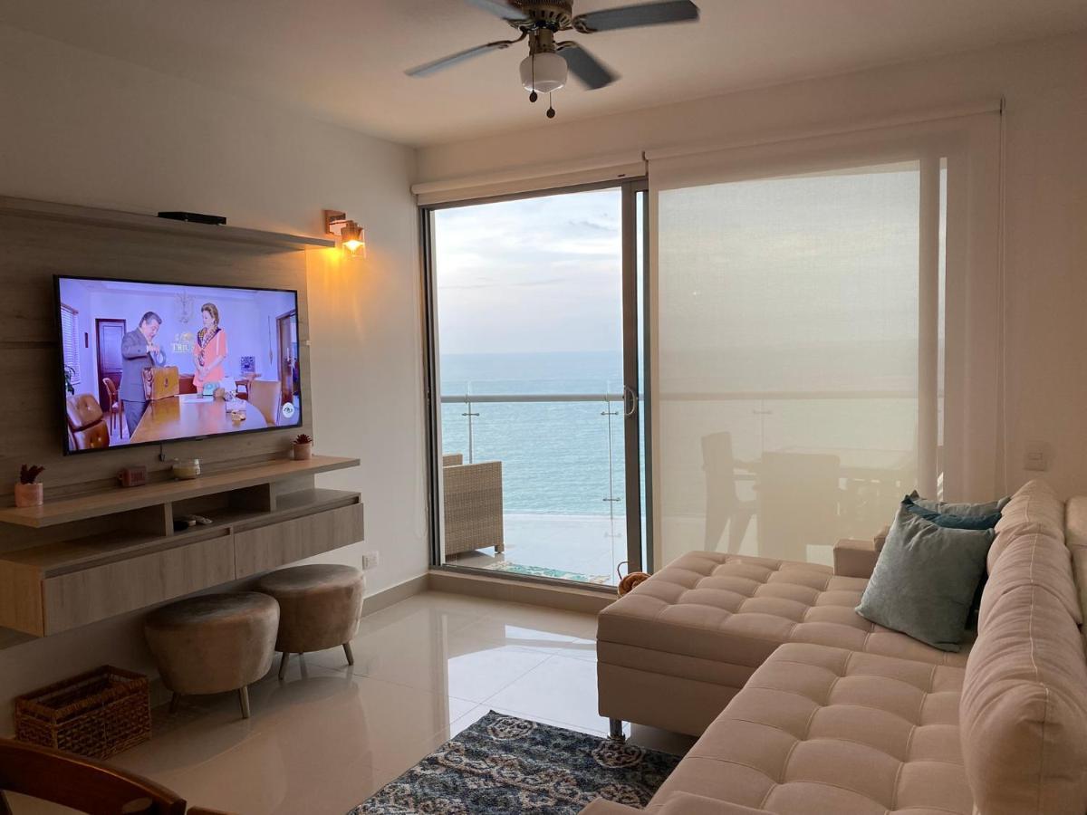 Paraiso Frente Al Mar Caribe En Cartagena. 외부 사진